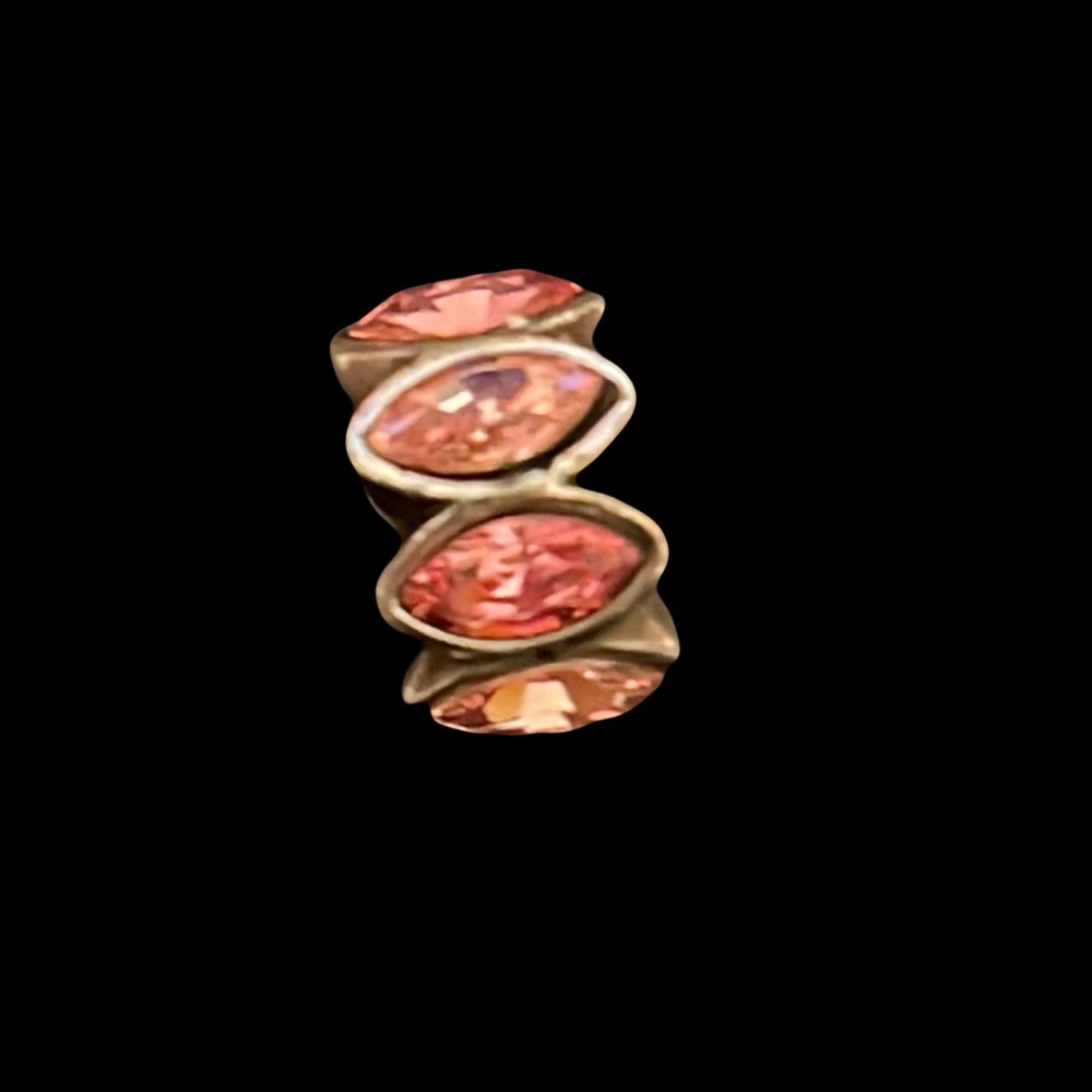 Brighton Navette  Spacer Bead - Pink